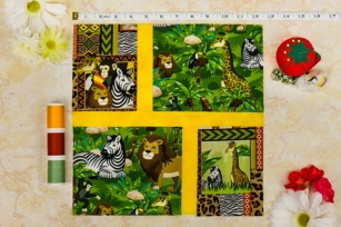 Safari Eye-Spy Quilt Block
