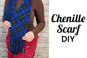 Chenille Scarf
