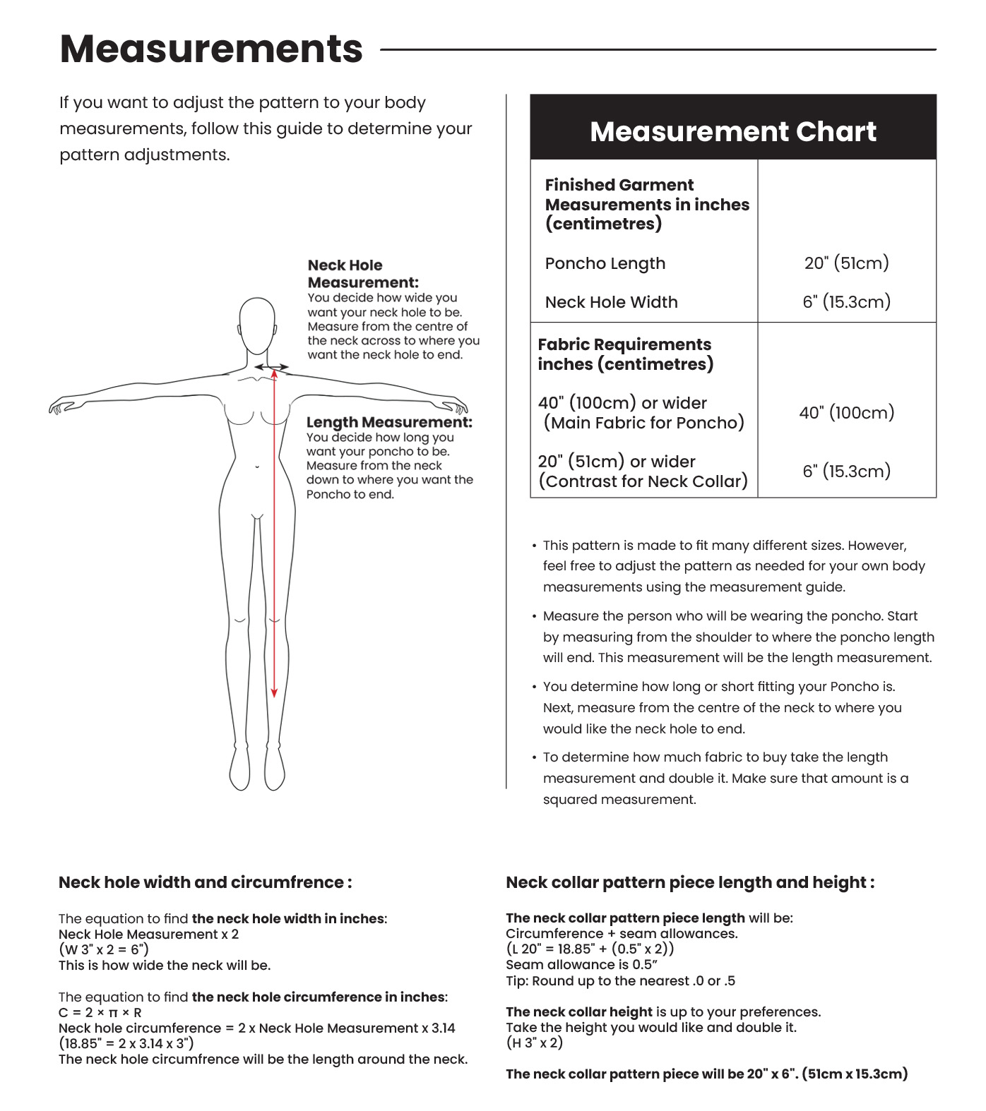 measurements