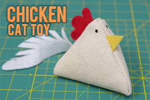 Chicken Cat Toy