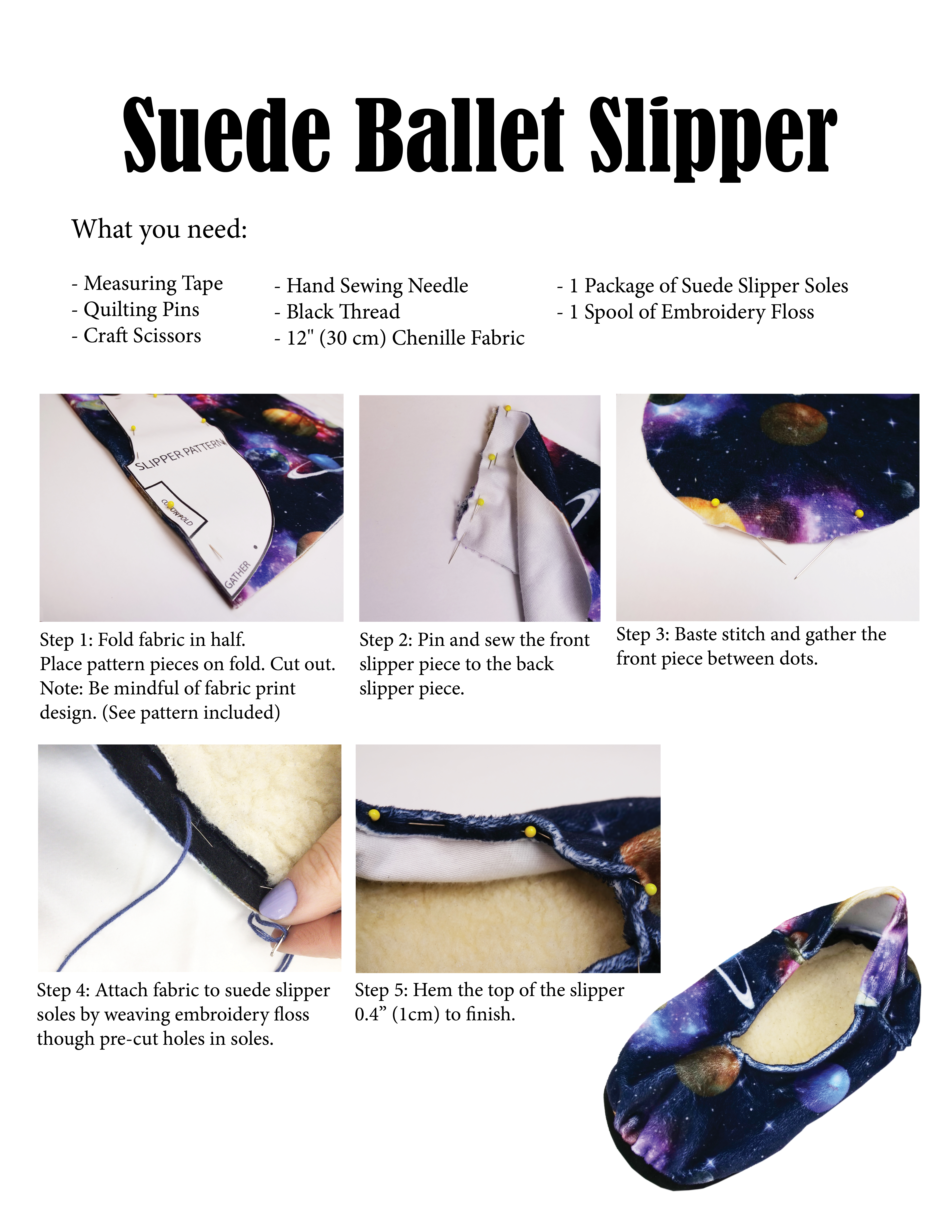 First set of steps to creating your own flexible bunny ears for children