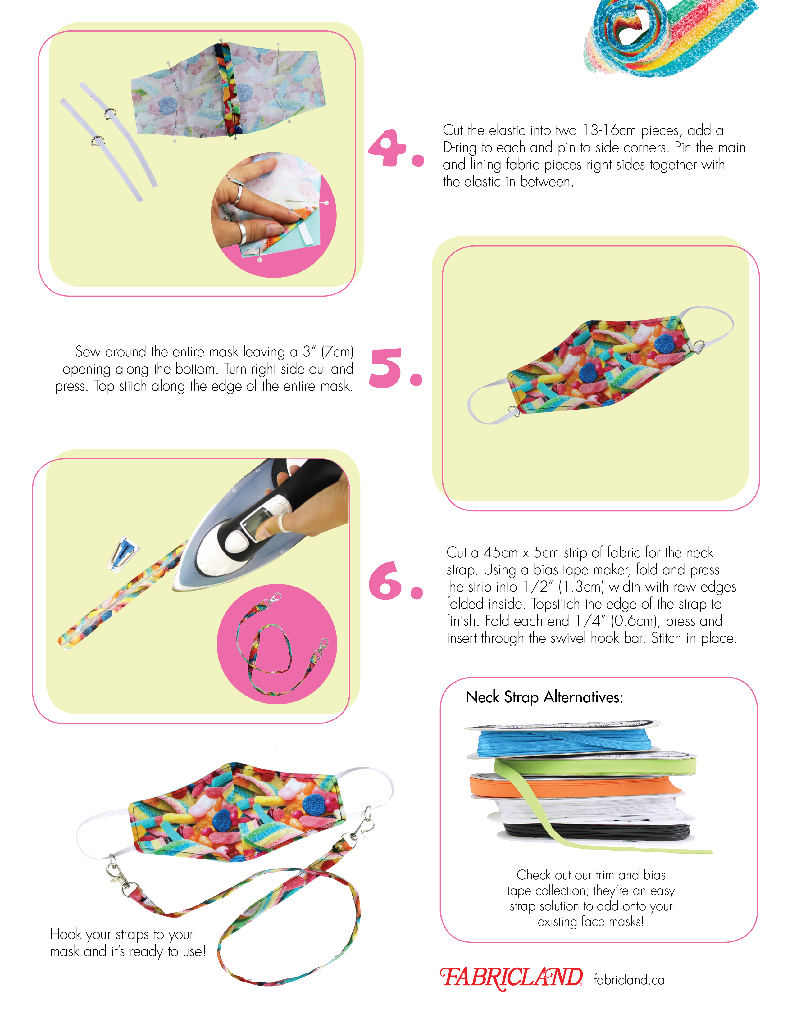 Steps to create your face mask