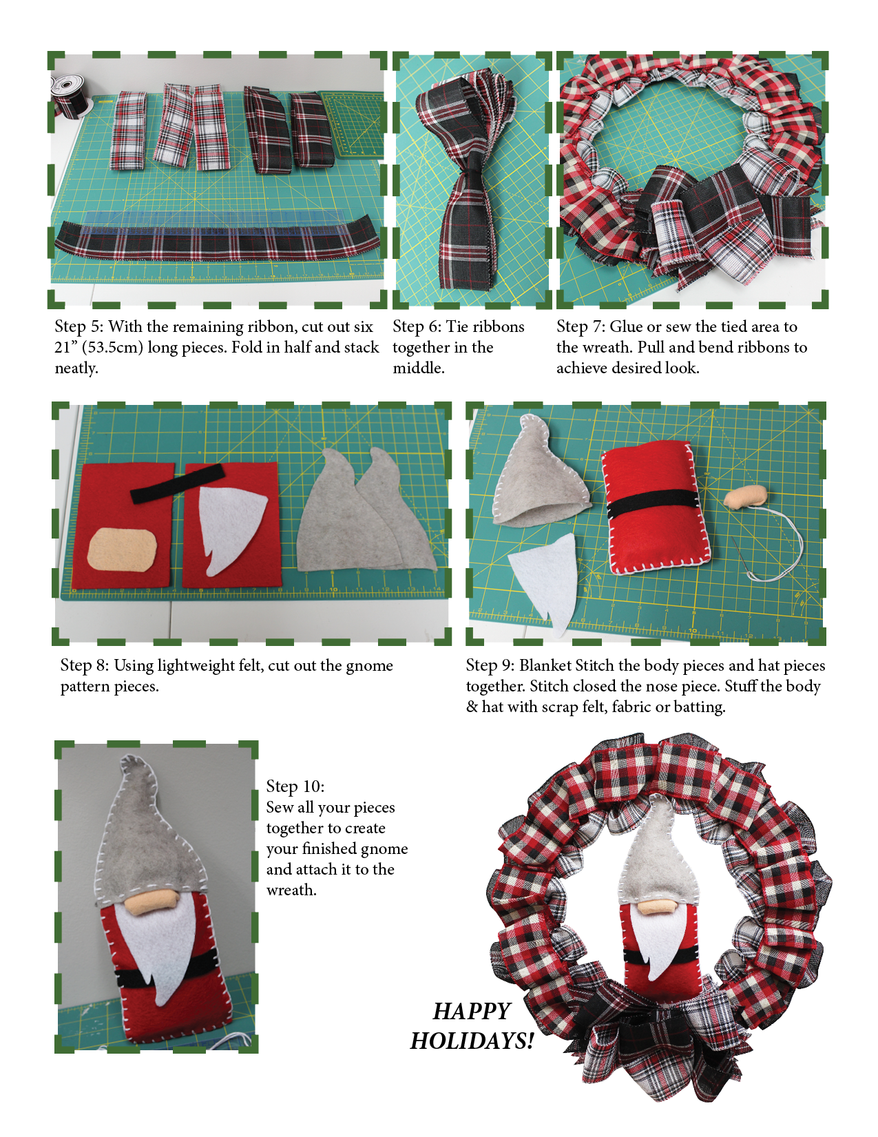 4 steps to create your own slippers